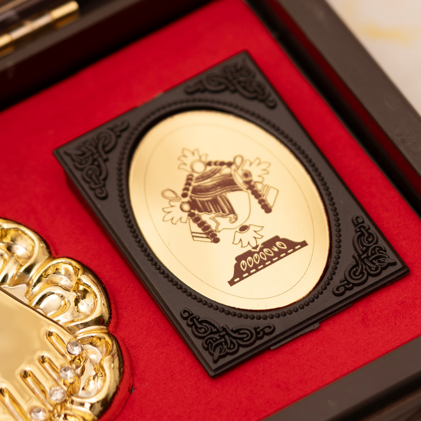 Gold-Plated Tirupati Balaji Pocket Temple Big Size