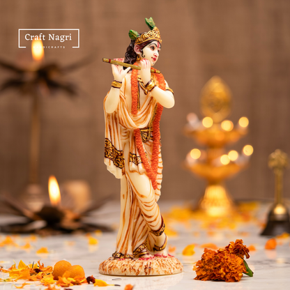 Standing  Lord Krishna Idol (10 Inches)