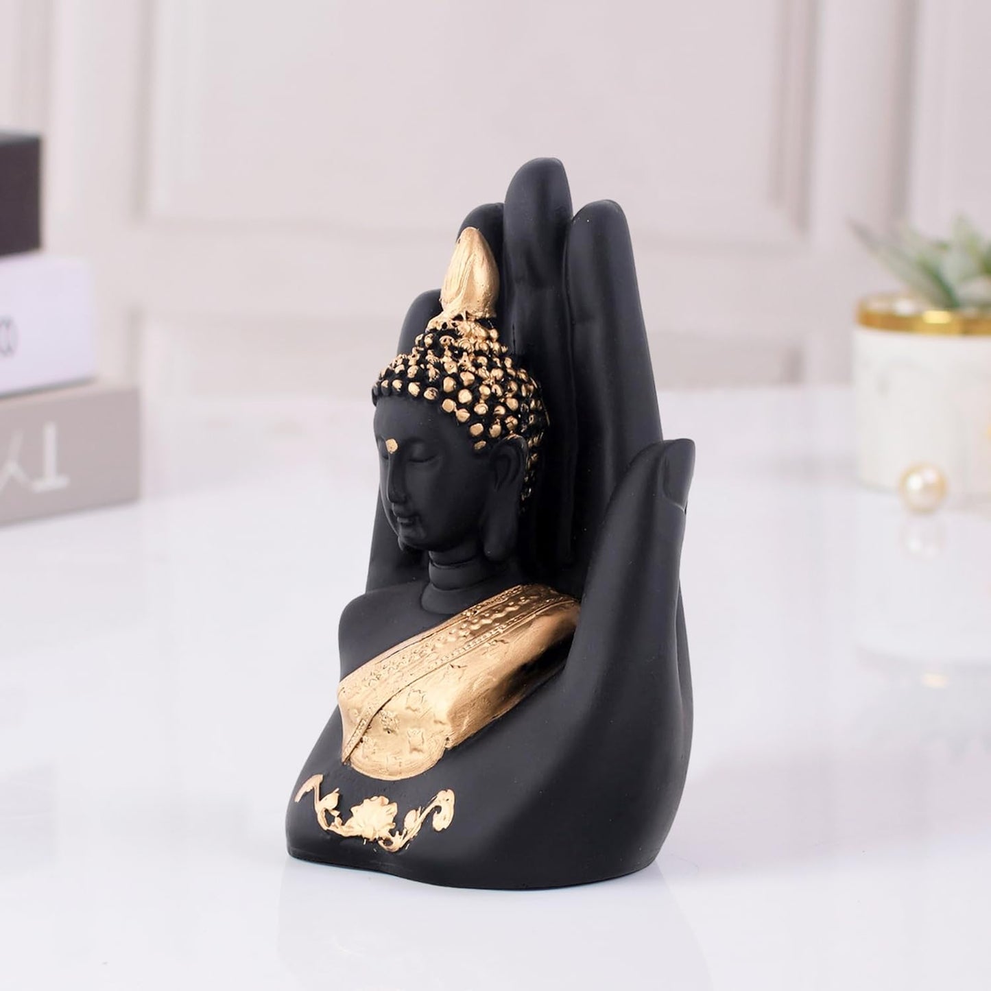 Palm Buddha (Golden Plated)