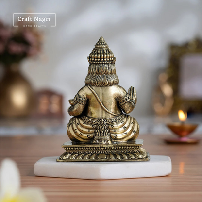 Brass Kubera Ji Idol