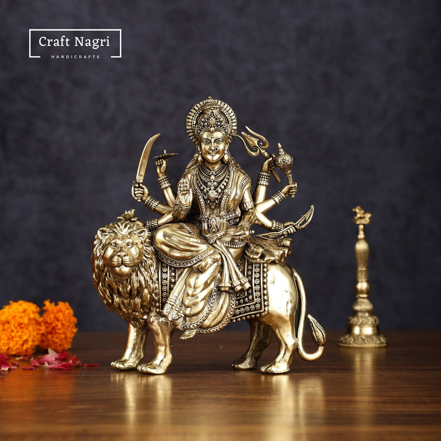 Maa Durga Brass Idol