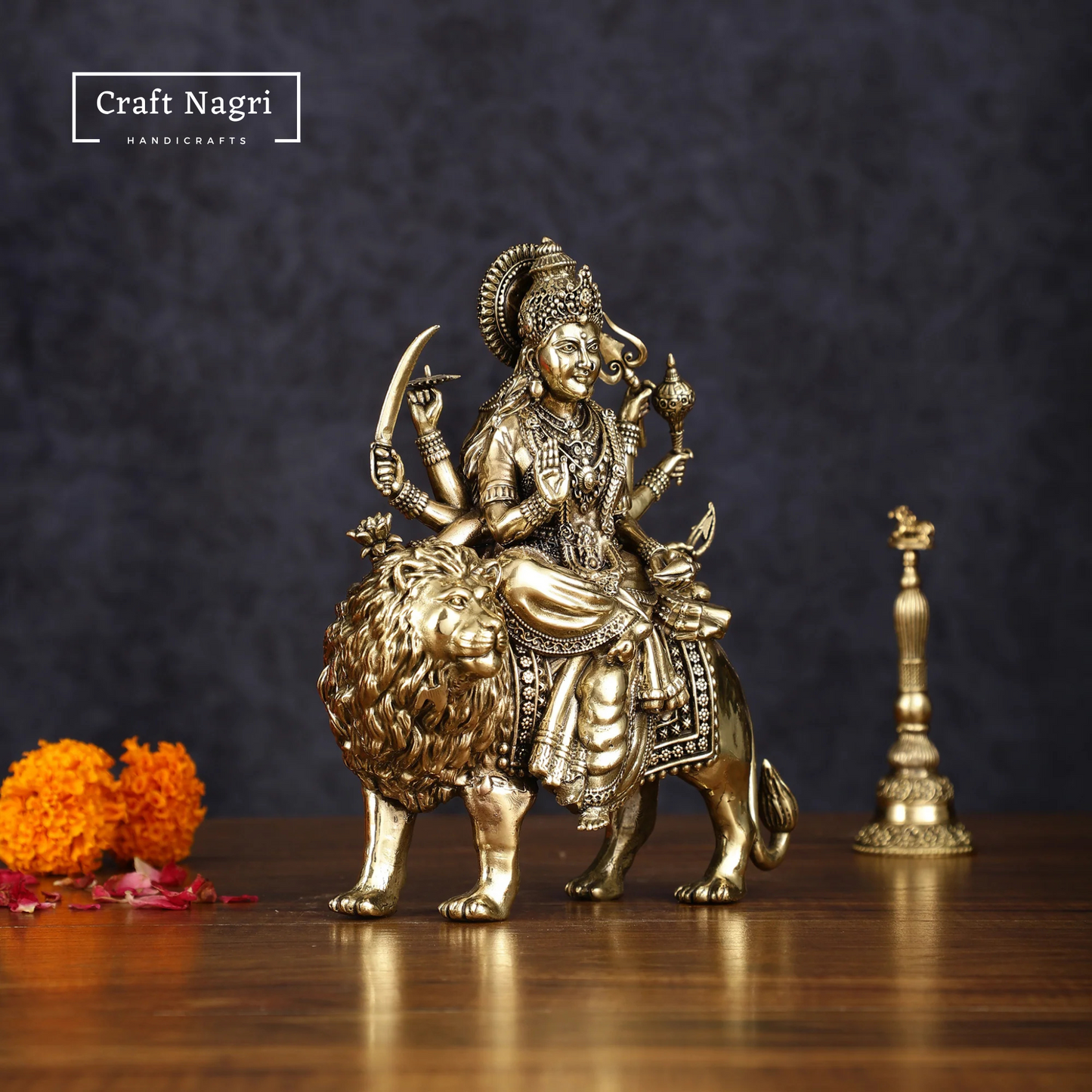 Maa Durga Brass Idol