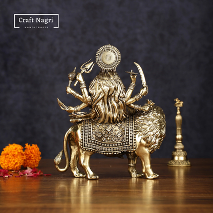 Maa Durga Brass Idol
