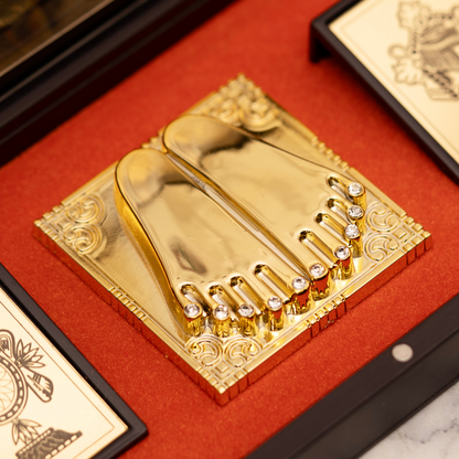 Gold-Plated Tirupati Balaji Pocket Temple