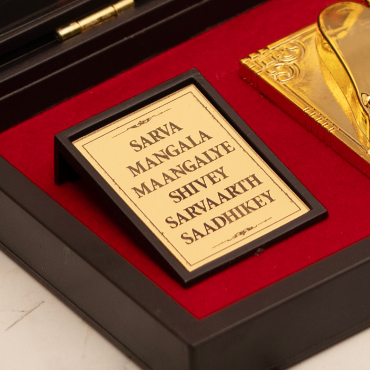 Mata Rani Gold Plated Pocket Temple