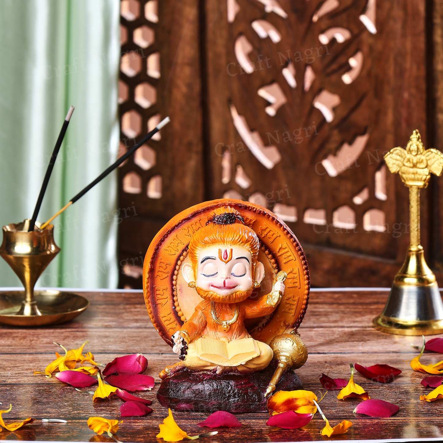 Bal Hanuman Car dashboard Idol (4 Inches)