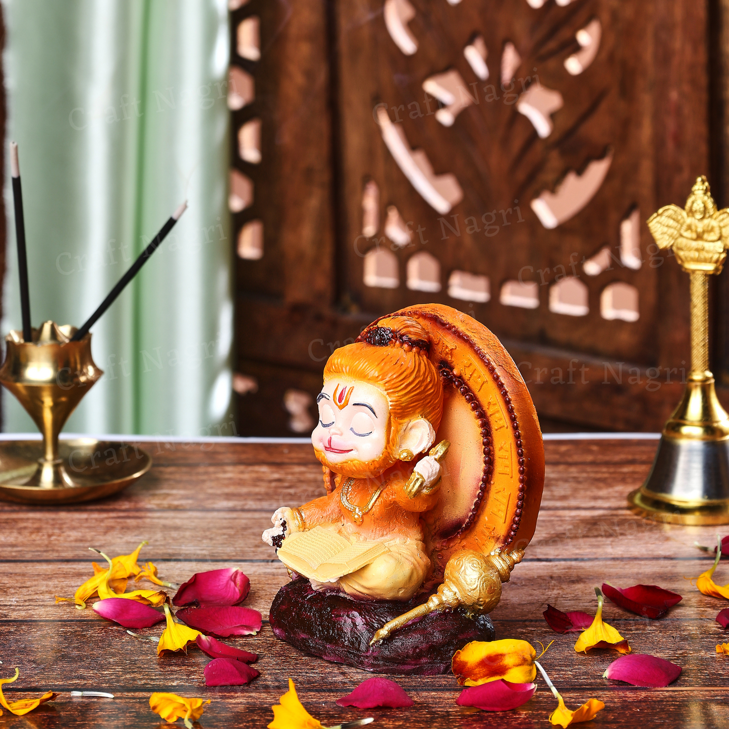 Bal Hanuman Car dashboard Idol (4 Inches)