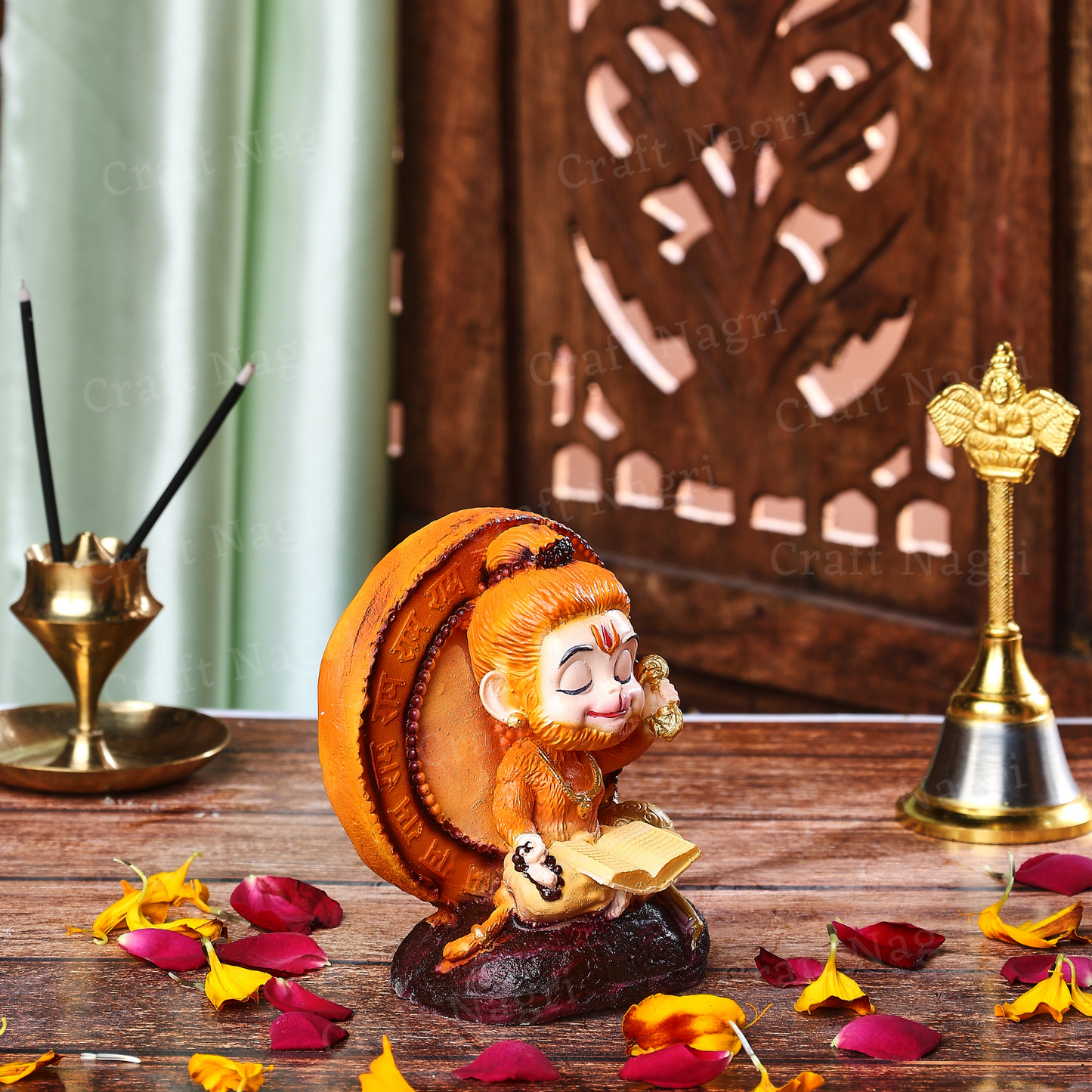 Bal Hanuman Car dashboard Idol (4 Inches)
