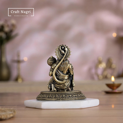 Hanuman Ji Brass Idol (3.5 Inches)