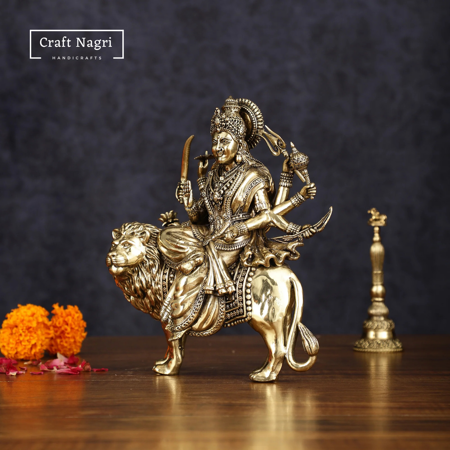 Maa Durga Brass Idol