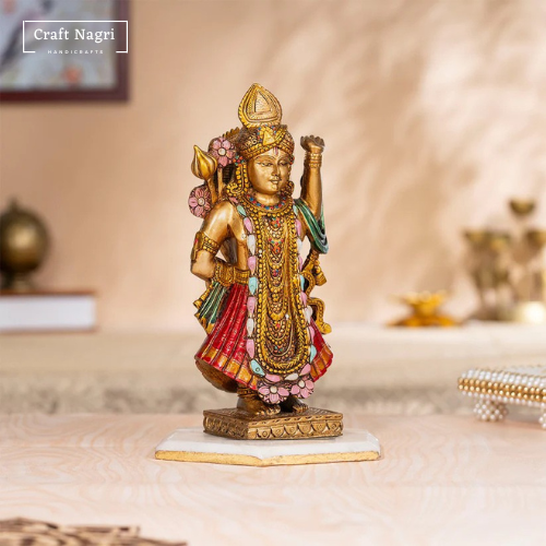 Lord Shreenath Ji – The Divine Form of Lord Krishna Idol (10 Inches)
