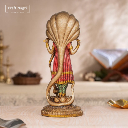 Standing Vishnu Idol (Murti) (12 Inches)